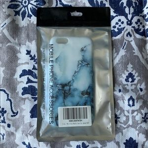 NEW GiiKa iPhone 6/6s Blue and White Marble Case